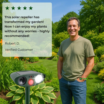 Outdoor Solar Powered Deer Repellent For Yard