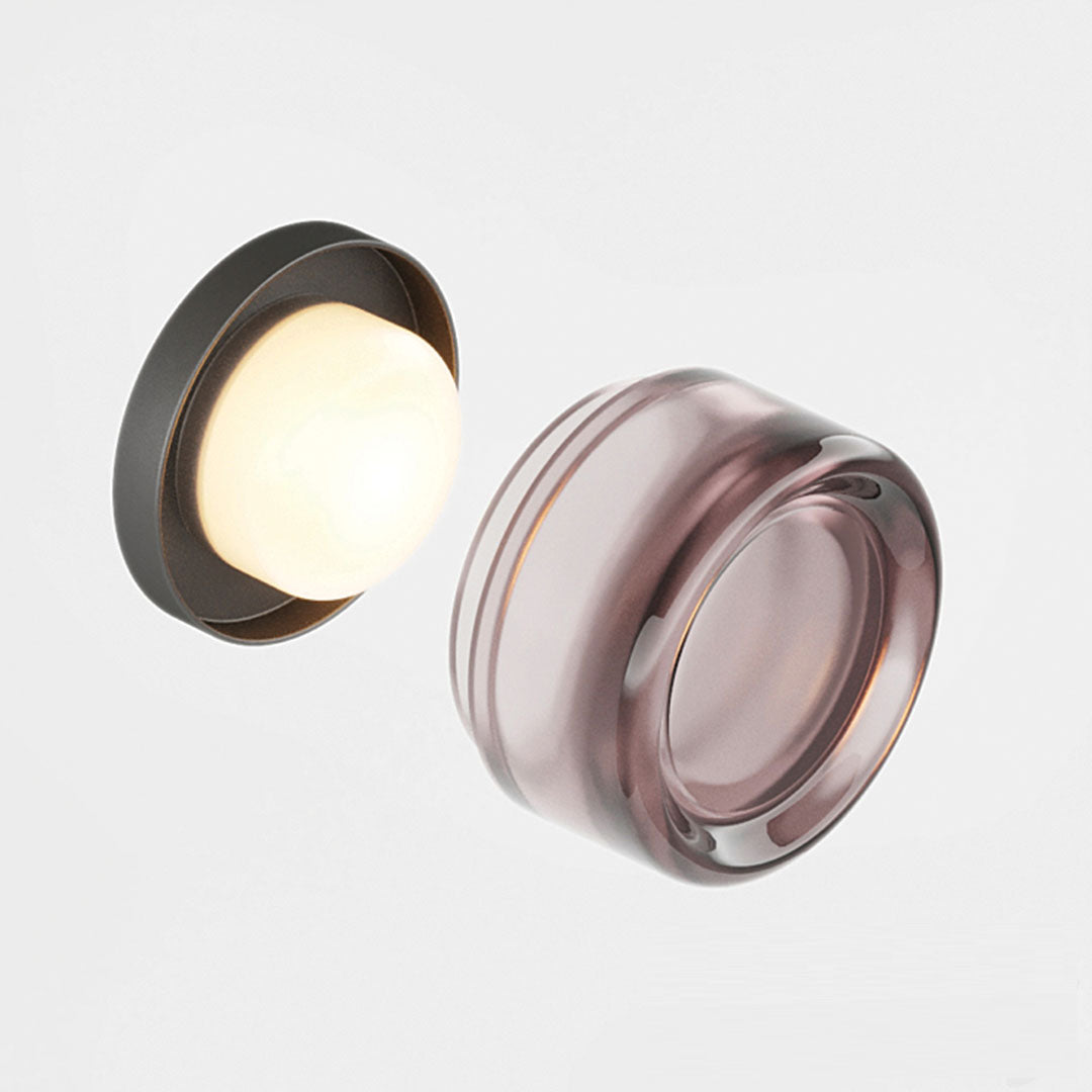 TexturedBeam – Chic Dimpled Wall Light with Unique Surface Design 7
