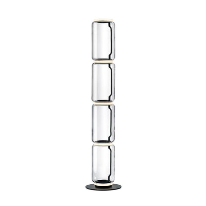 Teyylino Cylindrical Glass Floor Lamp 17