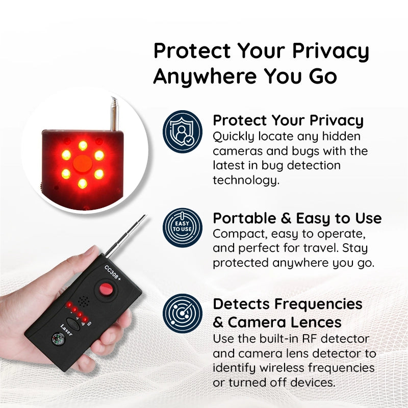 Spy Camera Detector And Hidden Microphone Finder