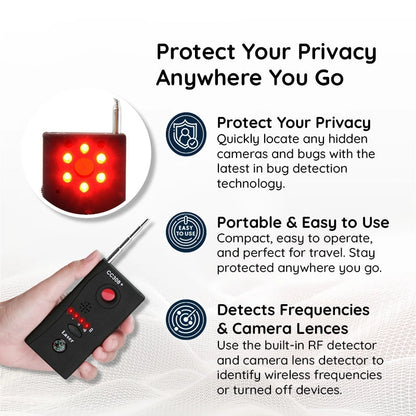 Spy Camera Detector And Hidden Microphone Finder