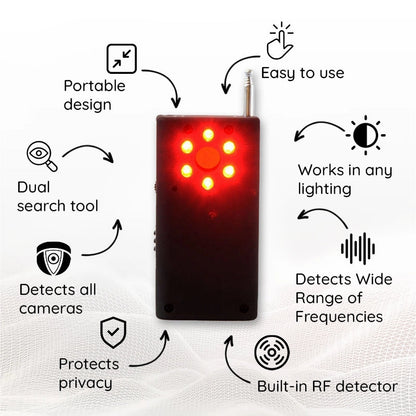Spy Camera Detector And Hidden Microphone Finder