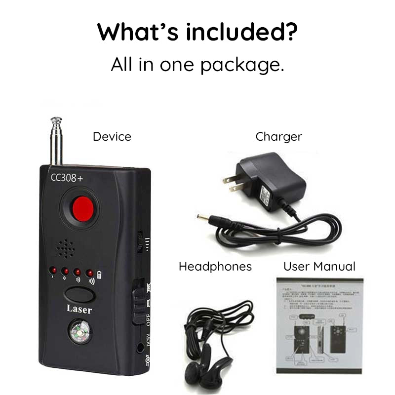 Spy Camera Detector And Hidden Microphone Finder