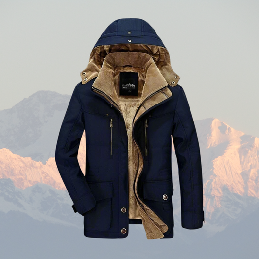 Warm Waterproof Men's Winter Parka Coat - Lusomart