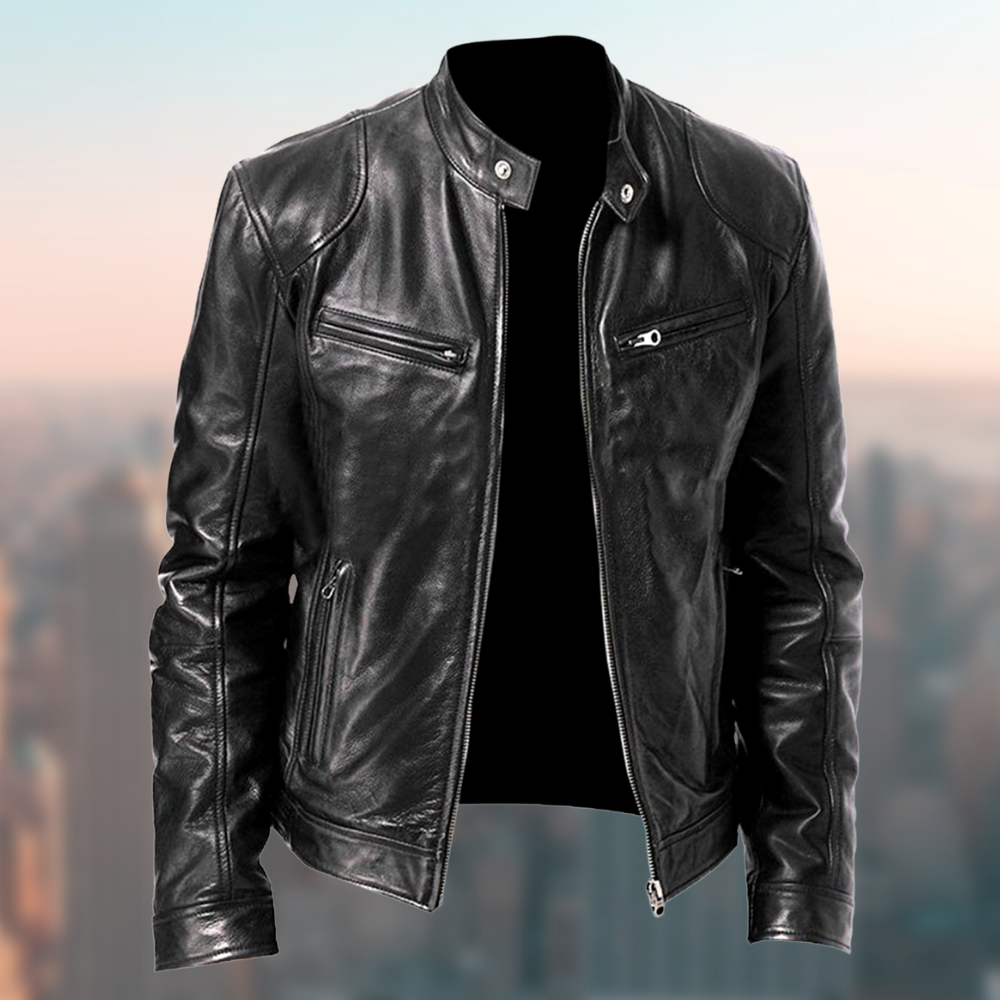 Strong Waterproof Mens Coat with Slim Fit Design - Lusomart