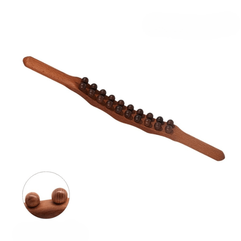 Therawood | Elegant Natural Wooden Gua Sha Facial Massage Tool 6