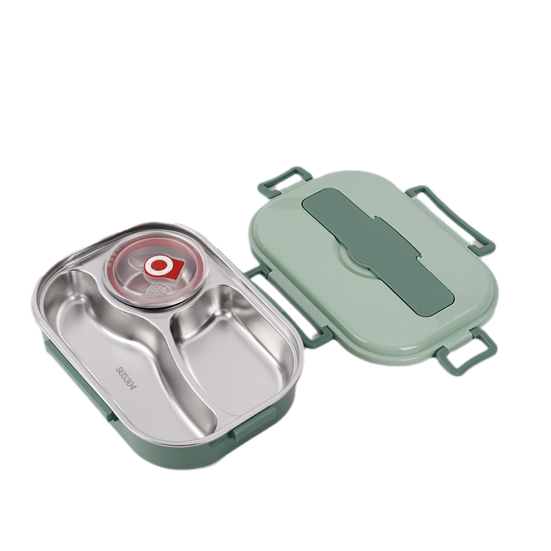 ThermaBox | Stylish Insulated Stainless Steel Bento Lunch Box for Kids 10