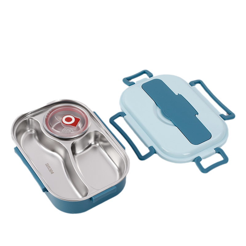 ThermaBox | Stylish Insulated Stainless Steel Bento Lunch Box for Kids 12
