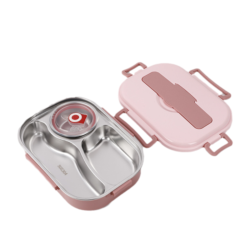 ThermaBox | Stylish Insulated Stainless Steel Bento Lunch Box for Kids 15