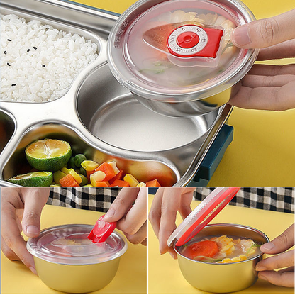 ThermaBox | Stylish Insulated Stainless Steel Bento Lunch Box for Kids 2