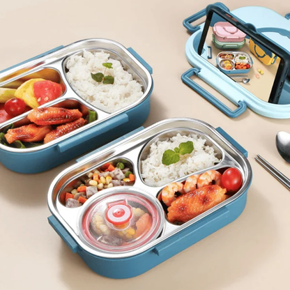 ThermaBox | Stylish Insulated Stainless Steel Bento Lunch Box for Kids 4