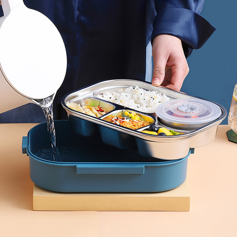 ThermaBox | Stylish Insulated Stainless Steel Bento Lunch Box for Kids 7