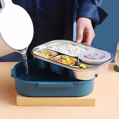 ThermaBox | Stylish Insulated Stainless Steel Bento Lunch Box for Kids 7