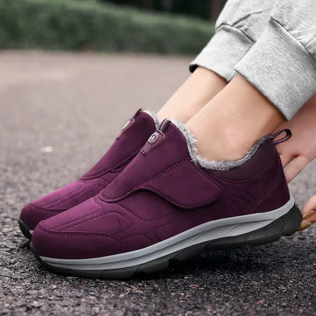 ThermaStep | Cozy Adjustable Orthopedic Winter Loafers for Women 4