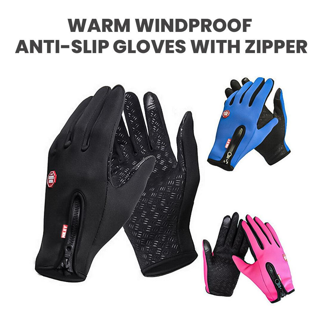 Thermal Waterproof Gloves - Winter Warm Windproof Fleece Lined Thermal Touch Screen Gloves 3