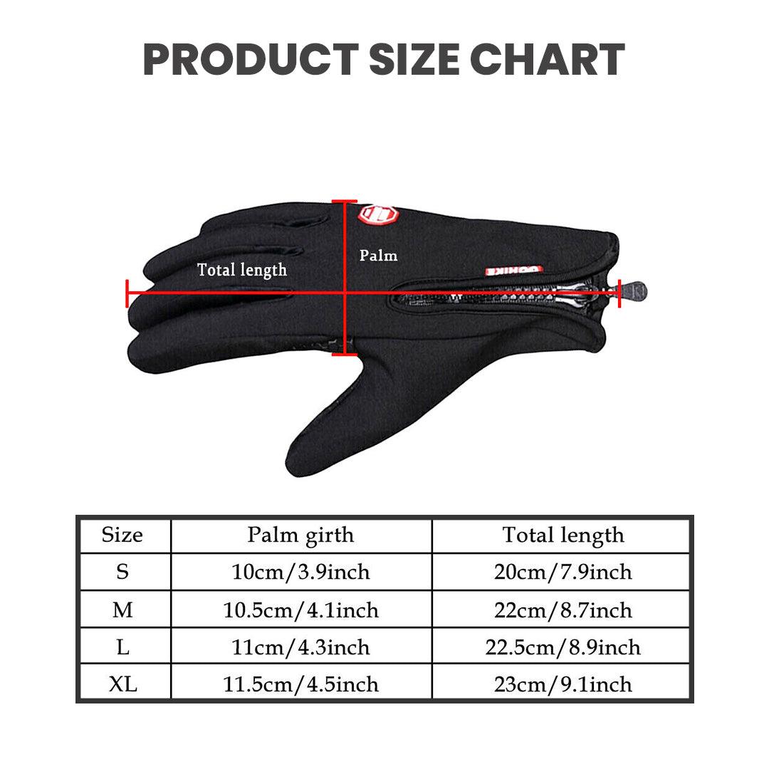 Thermal Waterproof Gloves - Winter Warm Windproof Fleece Lined Thermal Touch Screen Gloves 4