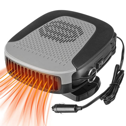 Portable 12V Car Heater with Fast Warm Air - Lusomart