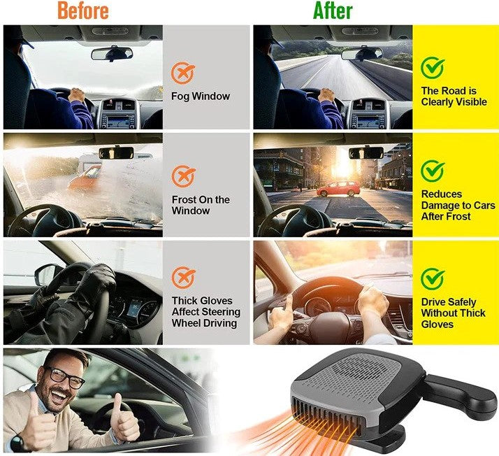 ThermoBlaze | 12V Electric Car Heater – Dual Function Heating & Moisture Control 3