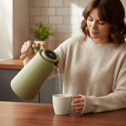 ThermoCraft | Elegant Insulated Double-Walled Thermos Flask with Display 2