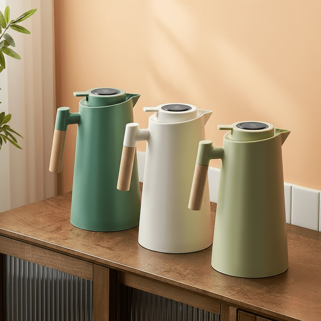 ThermoCraft | Elegant Insulated Double-Walled Thermos Flask with Display 3