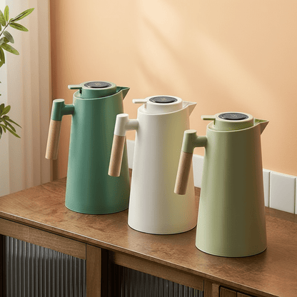ThermoCraft | Elegant Insulated Double-Walled Thermos Flask with Display 3