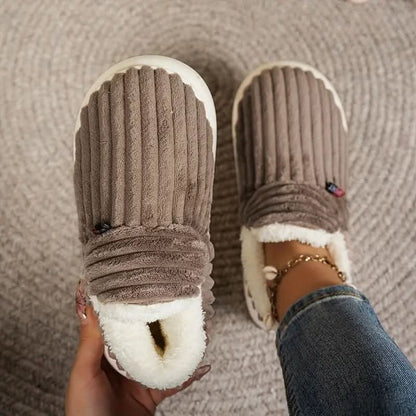 ThermoFleece | Cozy Comfortable Thermal House Slippers for Winter 12