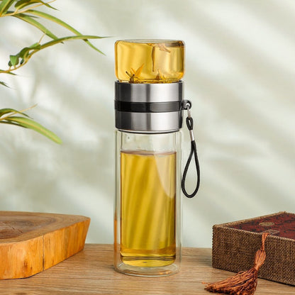 Insulated Stainless Steel Travel Tea Mug - Lusomart