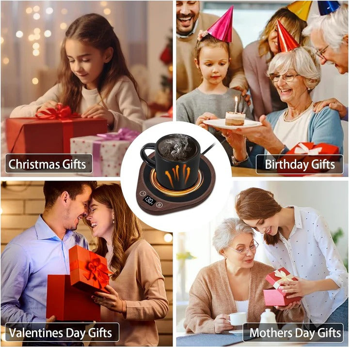 ThermoGlow | Smart Warming Coffee Mug And Warmer For Perfectly Heated Beverages 5