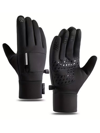 Warm Waterproof Insulated Winter Gloves for Men - Lusomart