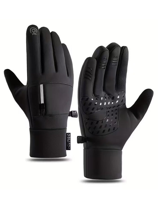 Warm Waterproof Insulated Winter Gloves for Men - Lusomart
