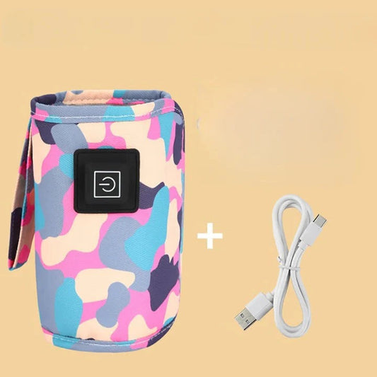 Compact Fast USB Baby Bottle Heater for On-The-Go - Lusomart
