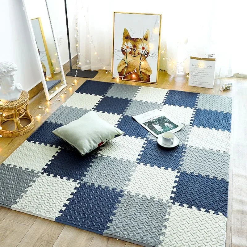 Plush Baby Playmat for Safe Floor Playtime - Lusomart