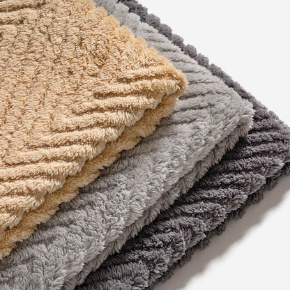 Soft Faux Fur Anti-Slip Sofa Cover for Living Room