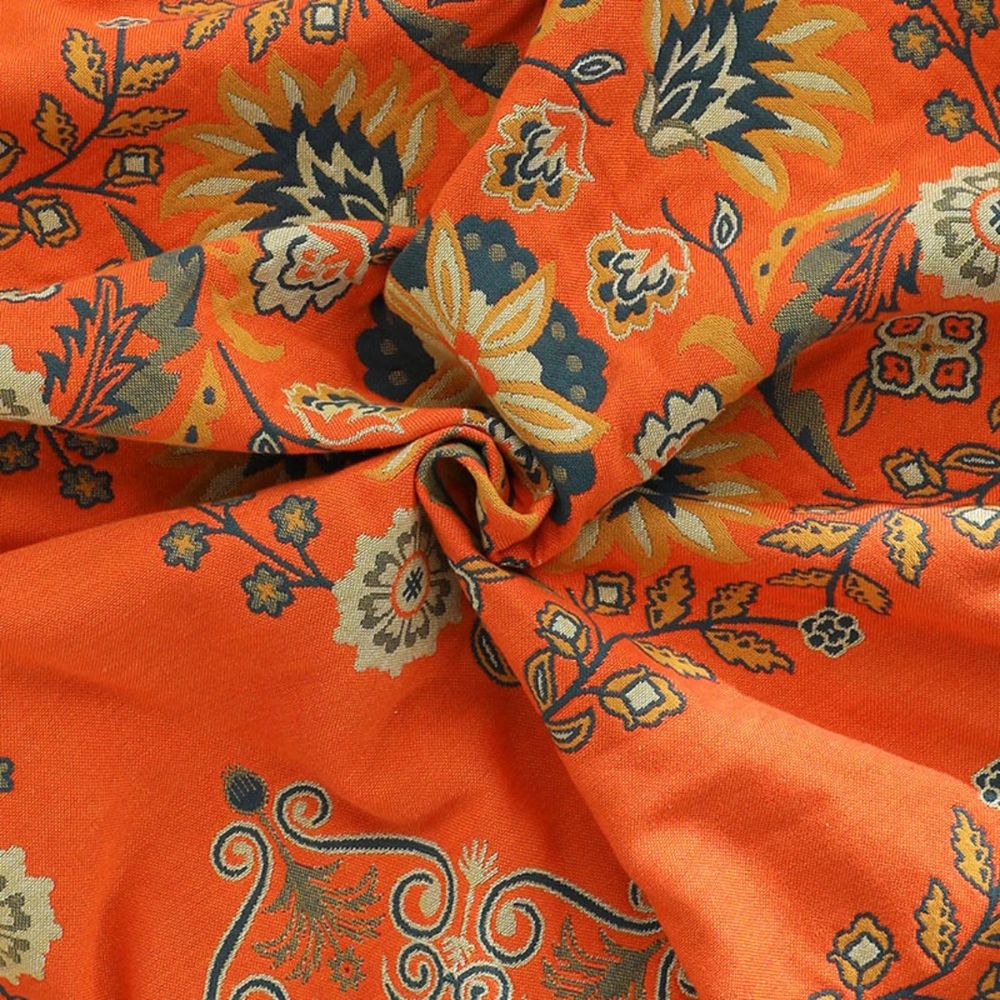 Soft Reversible Floral Blanket Cotton Throw Bed Cover