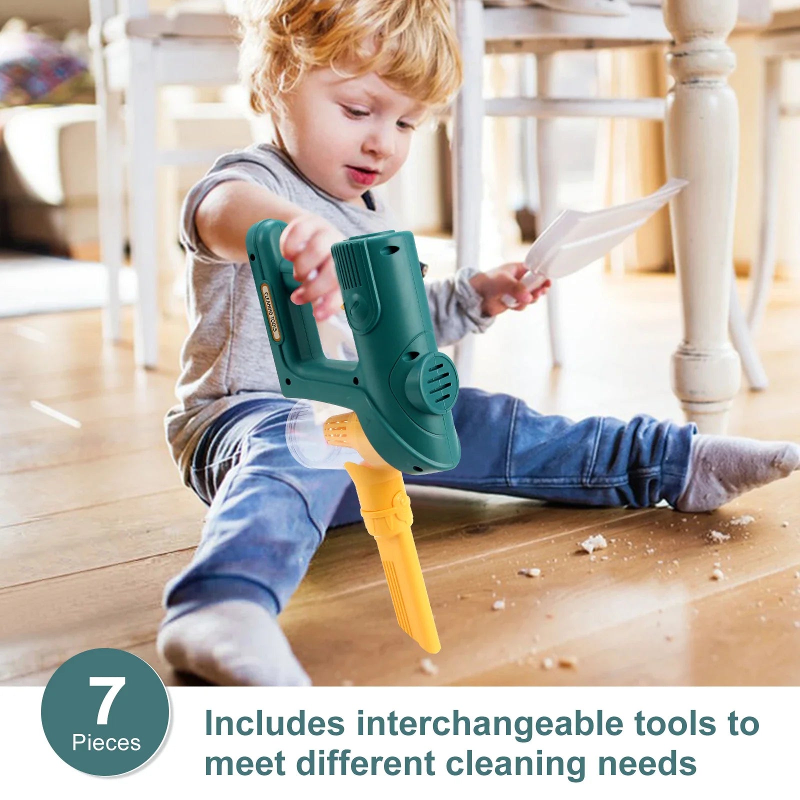 TidyTots™ – Electric Play Vacuum Cleaner – Learn to Play with Cleaning 2