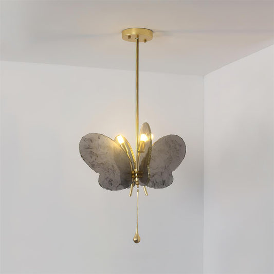 Colorful Stained Glass Butterfly Table Lamp - Lusomart