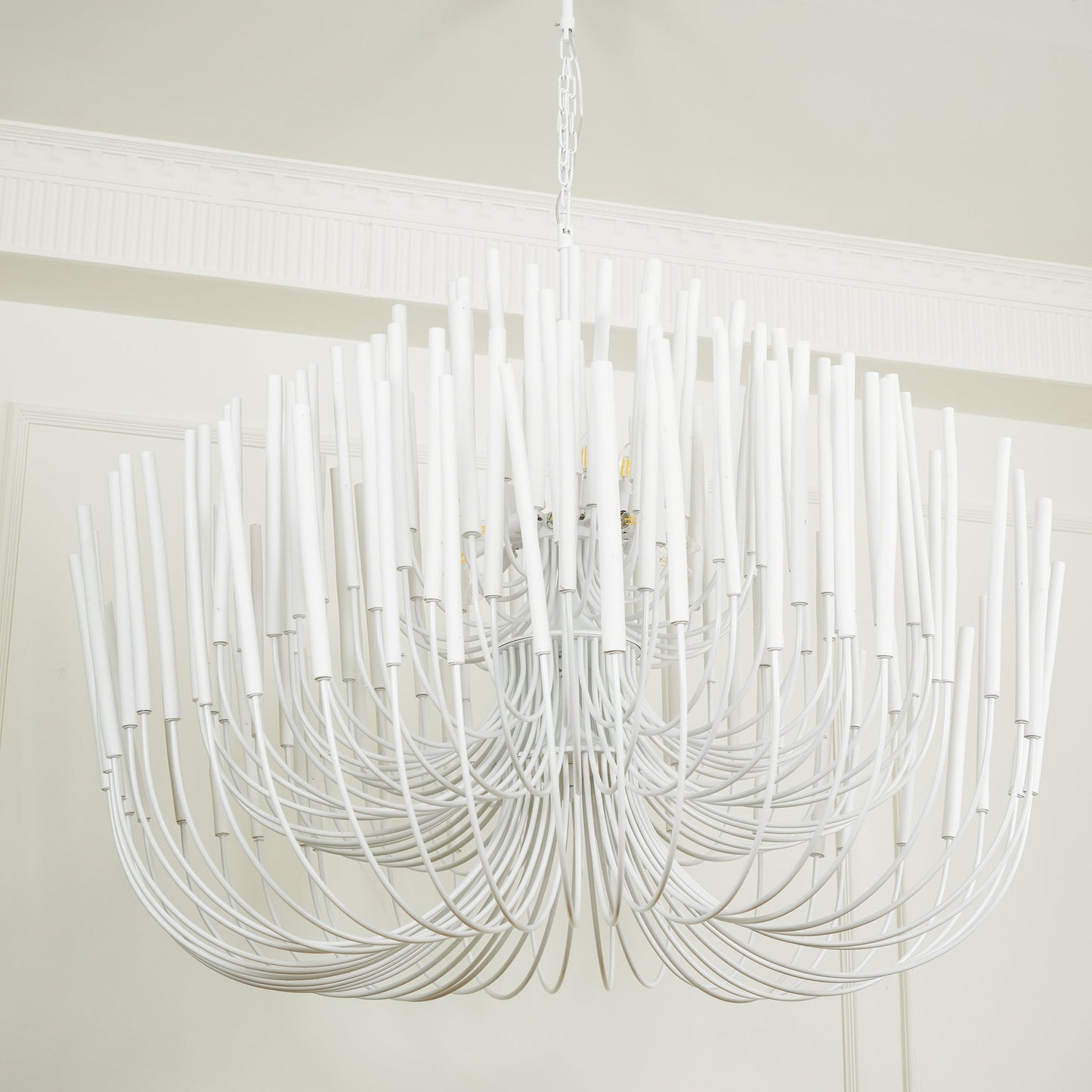 Rustic Wood Layered Chandelier - Lusomart