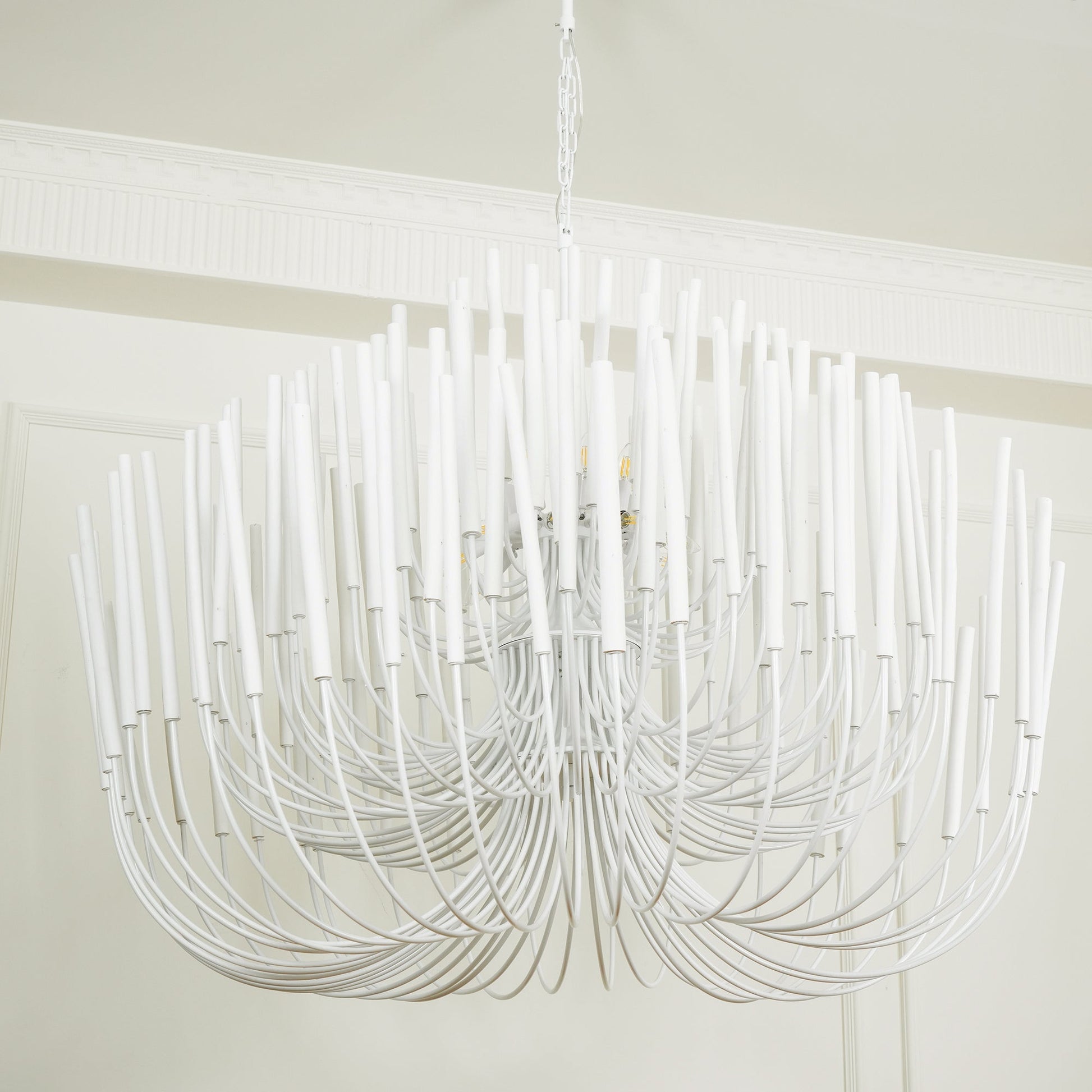 Rustic Wood Layered Chandelier - Lusomart