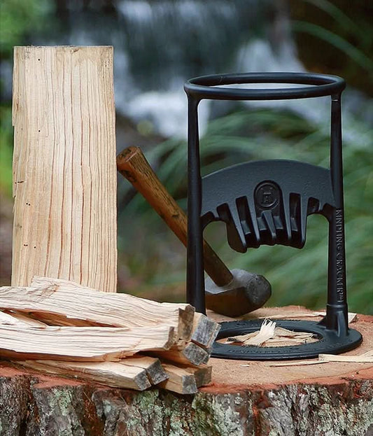 Easy Use Manual Log Splitter for Fast Firewood Cutting - Lusomart