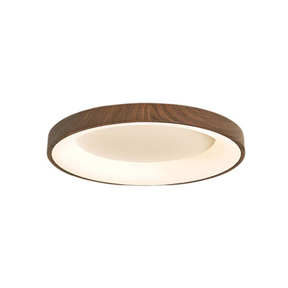 TimberGlow | Elegant Modern Round LED Ceiling Light Fixture 1