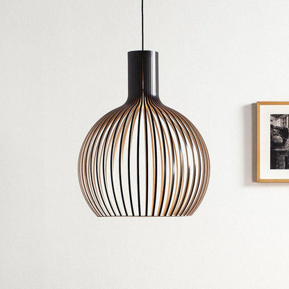 TimberGlow | Rustic Artisan Wooden Pendant Light Fixture for Kitchen Island 4