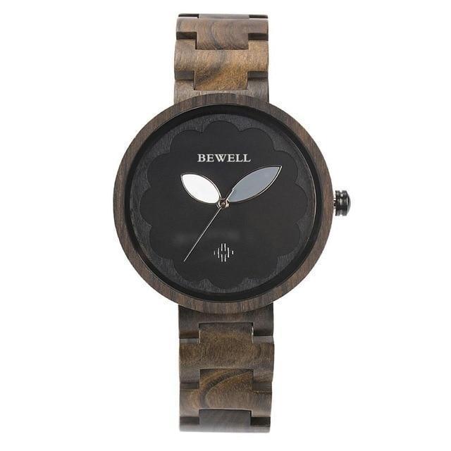 Natural Wood Quartz Ladies Watch - Lusomart