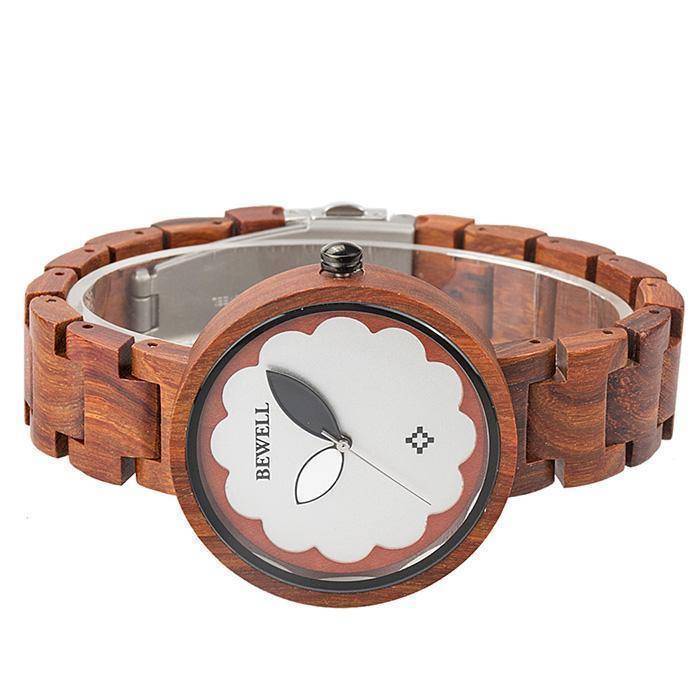 TimberGlow | Unique Eco-Friendly Wooden Quartz Women's Watch 2