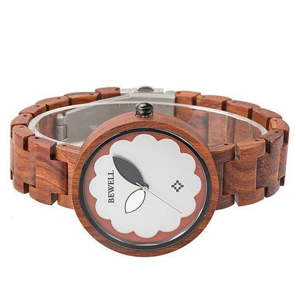 TimberGlow | Unique Eco-Friendly Wooden Quartz Women's Watch 2