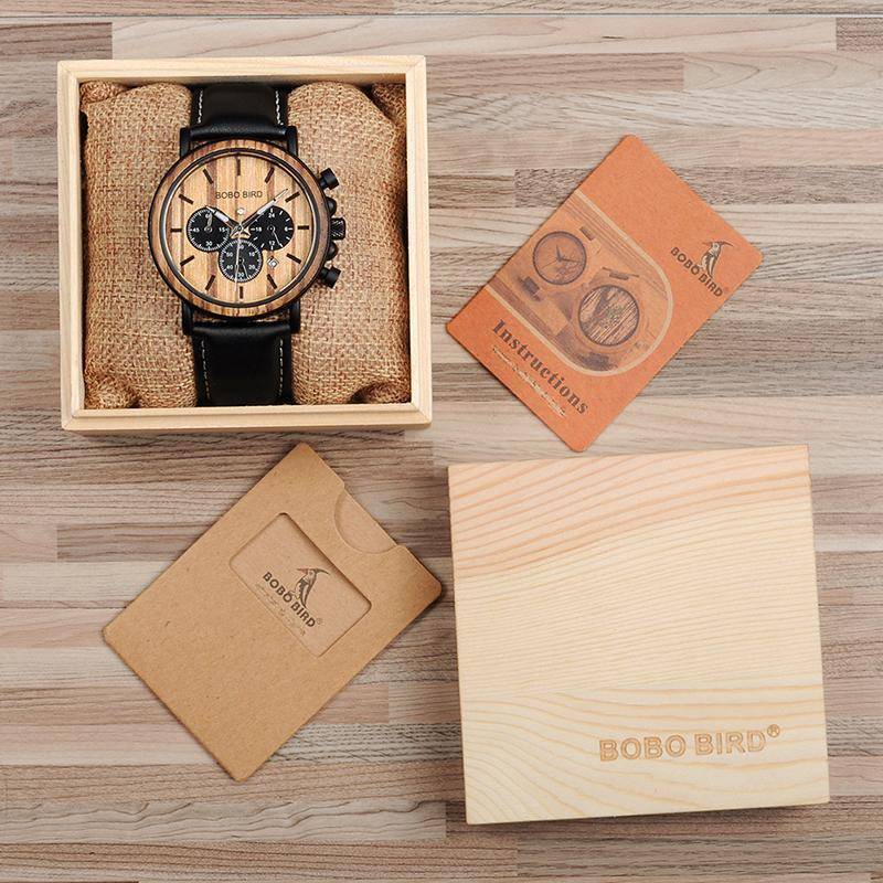 TimberLux | Stylish Eco-Friendly Wooden Quartz Men's Wristwatch 1