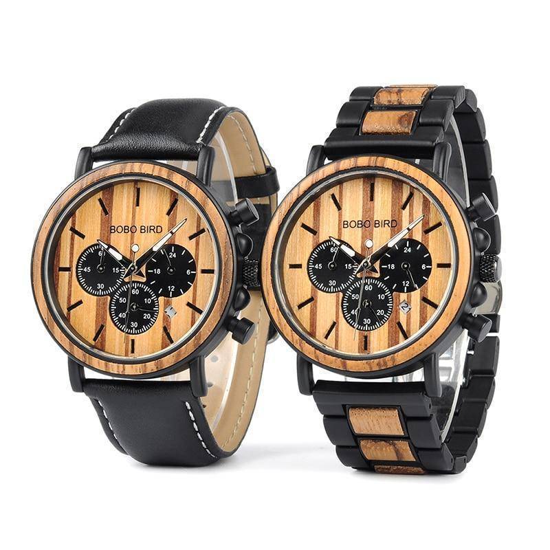 TimberLux | Stylish Eco-Friendly Wooden Quartz Men's Wristwatch 2