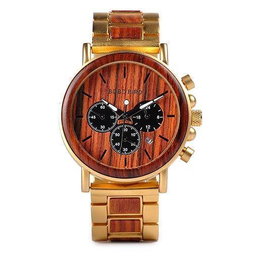 TimberLux | Stylish Eco-Friendly Wooden Quartz Men's Wristwatch 5