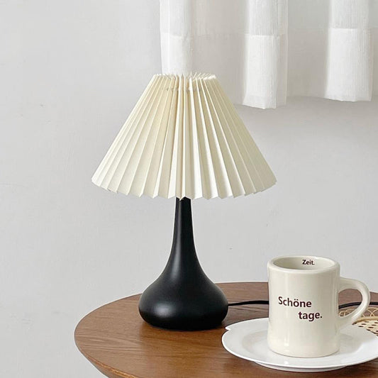 Soft Glow Drum Shade Table Lamp - Lusomart