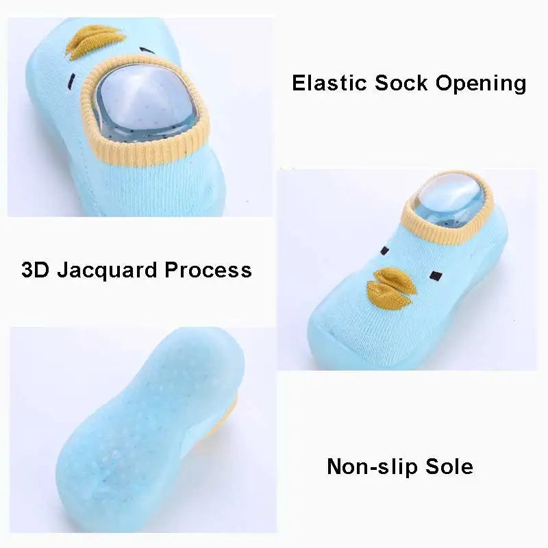 TinyTreads™ – Non-slip Flexible Shoe Socks – Baby Anti-slip Shoes 5