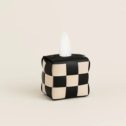 Decorative Plaid Tissue Holder - Lusomart